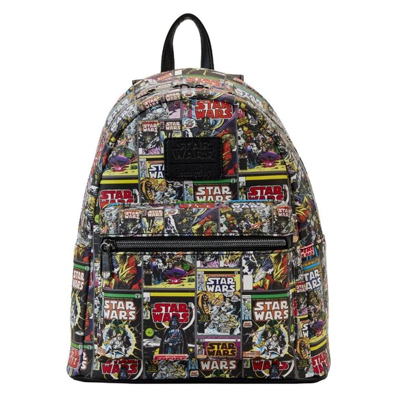 Disney Star Wars Comic Book Mini Backpack by Loungefly HTF - Picture 1 of 3